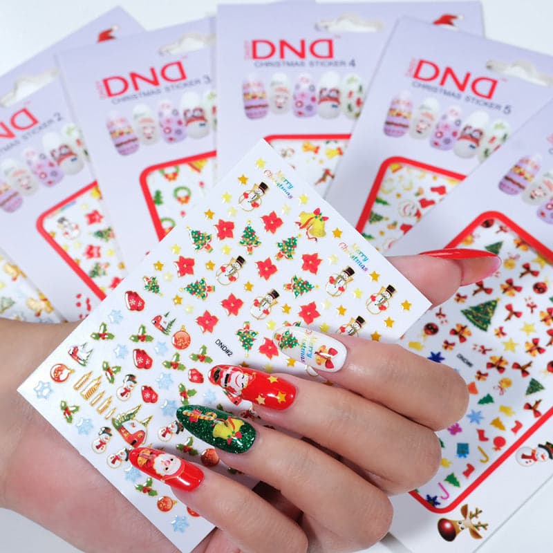 Christmas Nail Art Stickers thumbnail 4