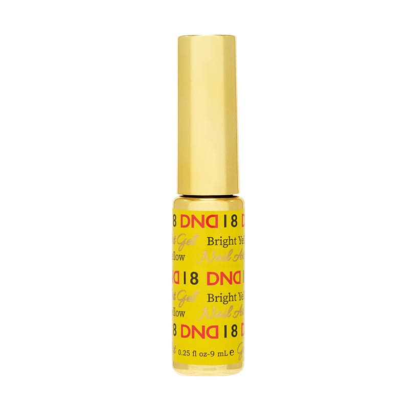 DND18 - Classic Bright Yellow Gel Art Liner thumbnail 5