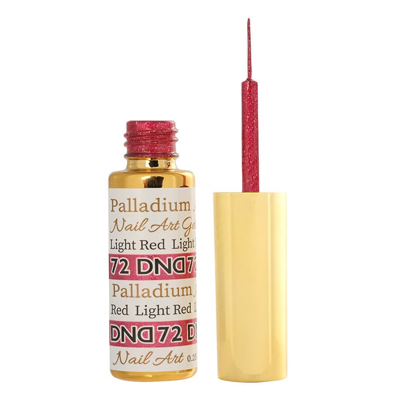 DND72 - Palladium Light Red Gel Art Liner thumbnail 3