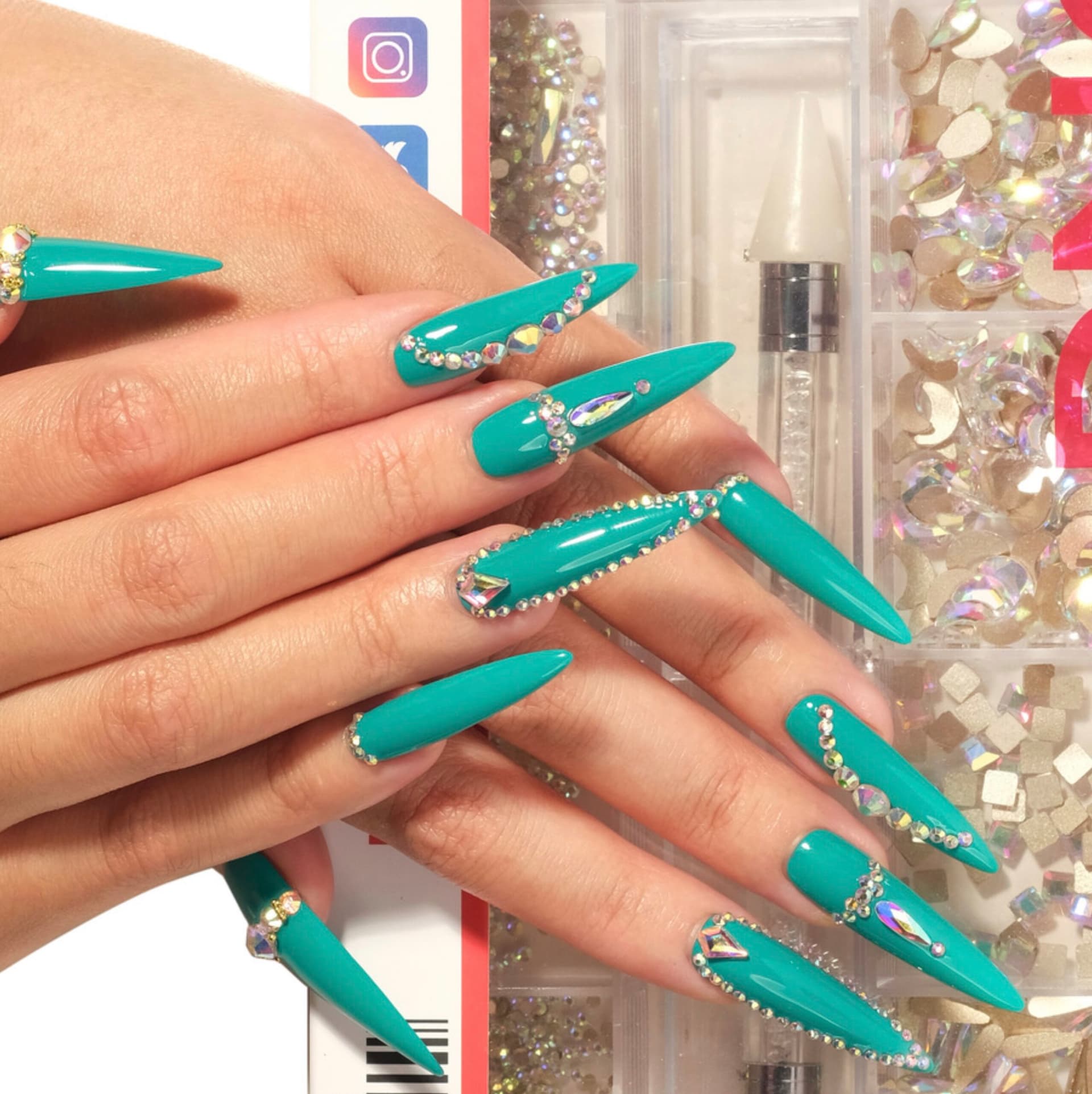 Nail Crystal Kit AB #01 thumbnail 2