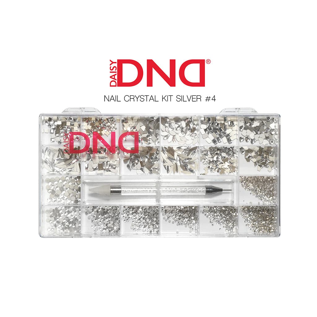 Nail Crystal Kit Silver #04
