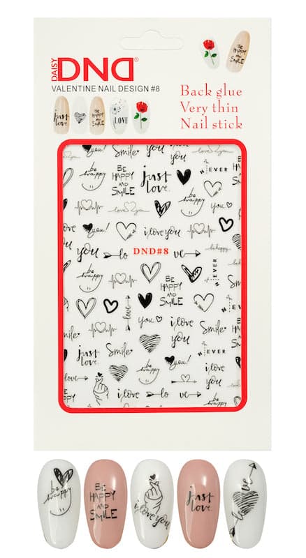 Valentine's Day Nail Art Stickers