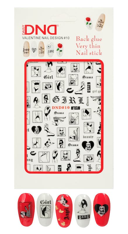 Valentine's Day Nail Art Stickers thumbnail 3