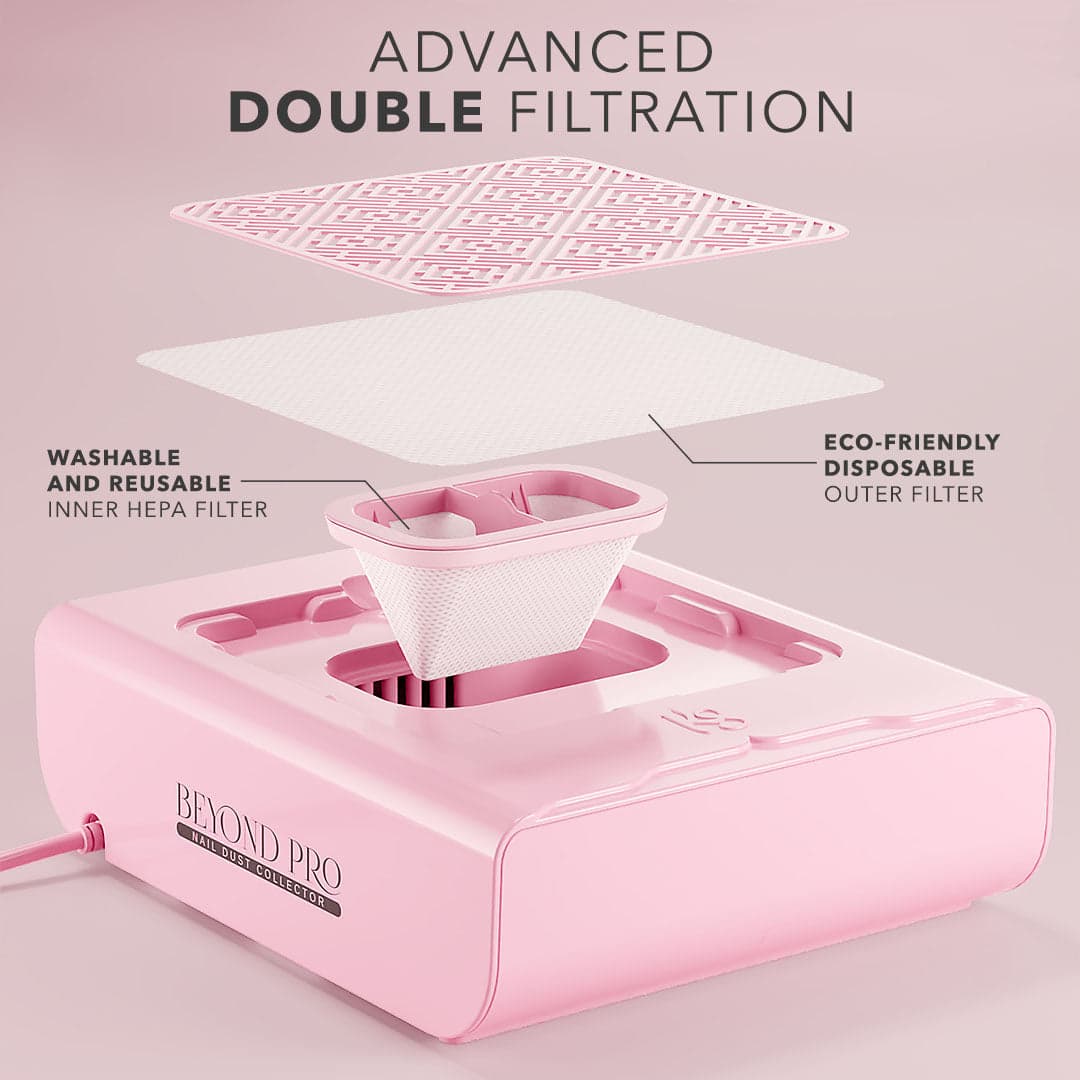Beyond Pro Nail Dust Collector - Pink thumbnail 5
