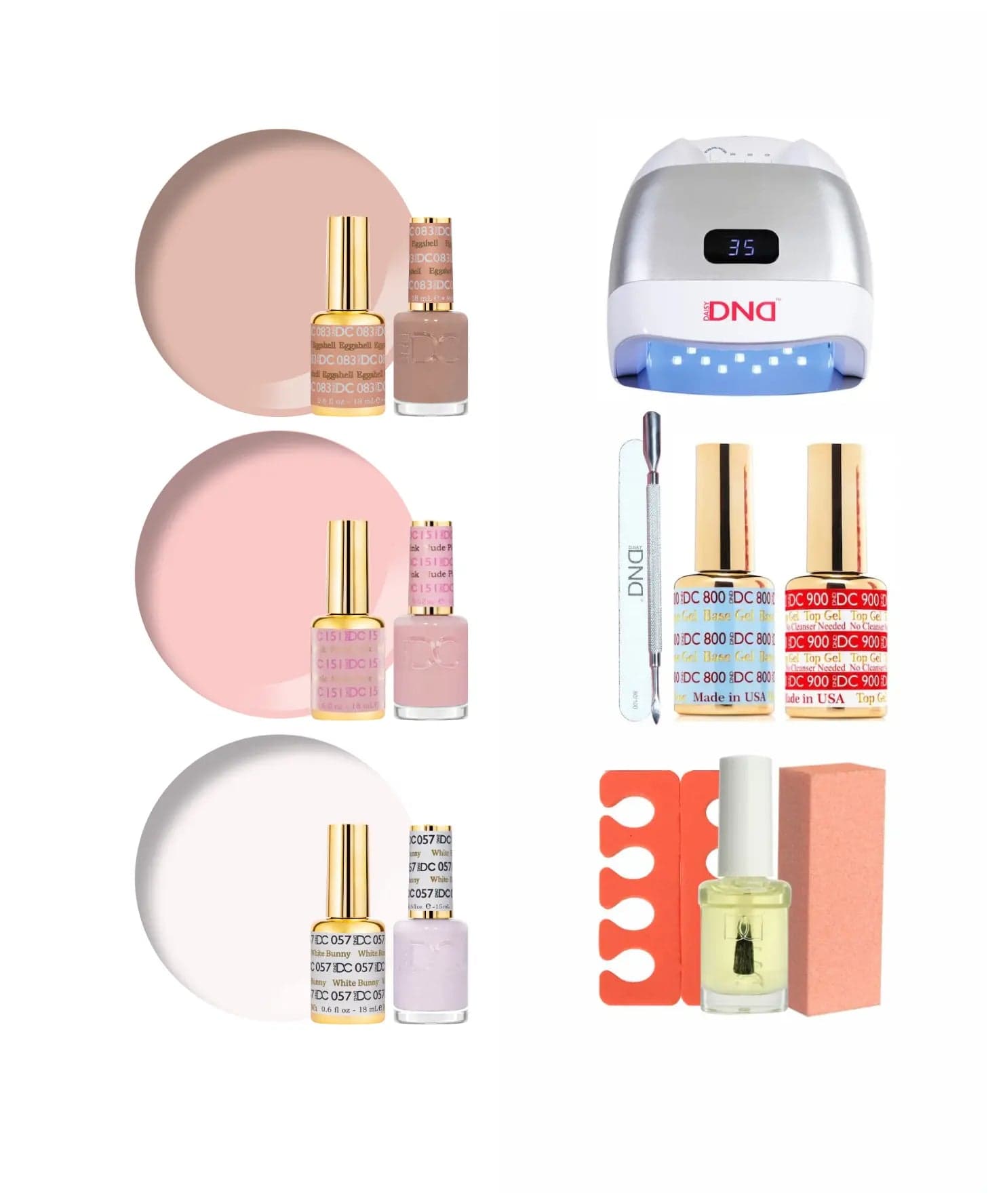 Living in Neutrals Gel Polish Starter Kit